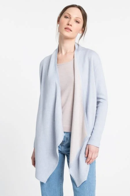 Exclusive Online Sale Kinross Cashmere Reversible Drape Cardigan