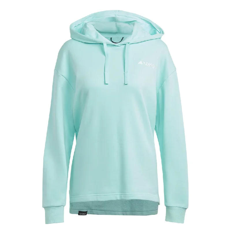 Relaxed Style adidas - Women's Terrex Logo Hoodie (IB2704)