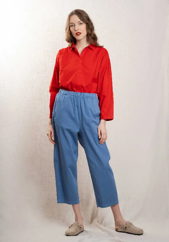 Modern Women's Outfit Pants H20244 Blue