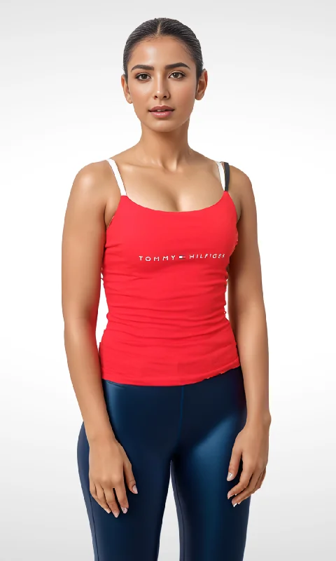 Affordable Luxury Women's Garments Women Tank Top (Red)