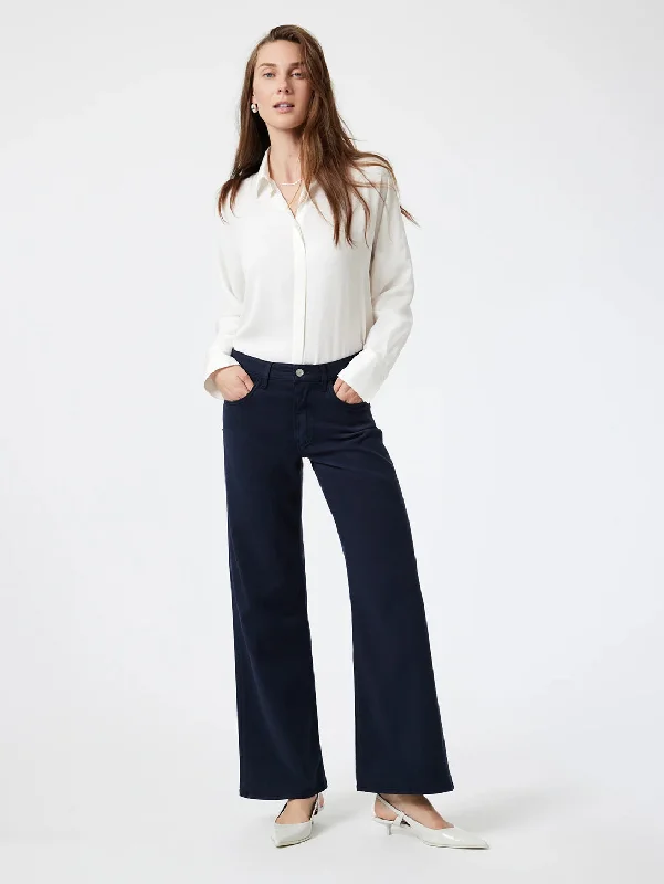 Affordable Women's Apparel Alena Pant - Midnight Luxe Twill