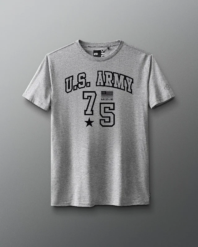 Women's Clothes Online Shopping U.S. Army 75 Outline T-Shirt