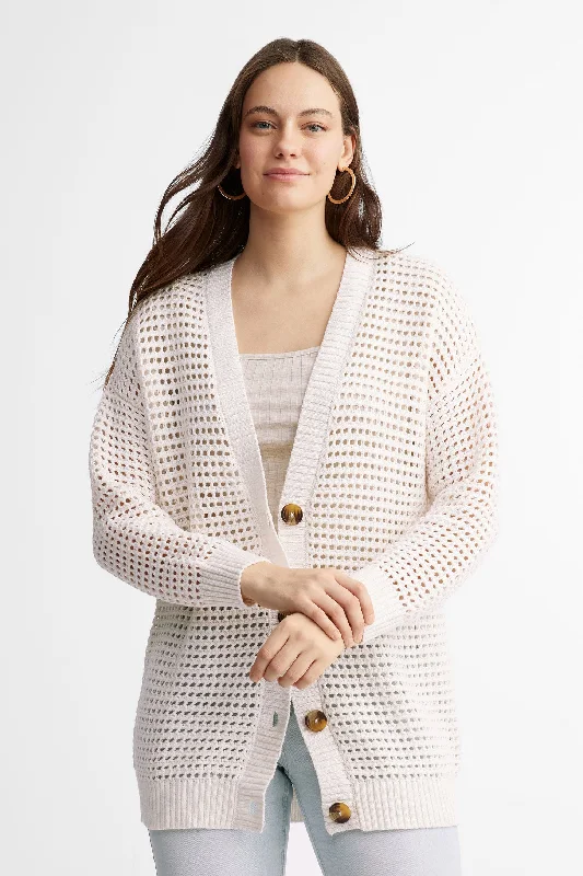 Affordable Online Boutiques Cardigan en crochet coupe ample - Femme