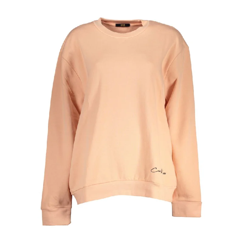 Women's Plus-Size Attire Cavalli Class Elegant Long-Sleeved  Fleece Women's Sweatshirt